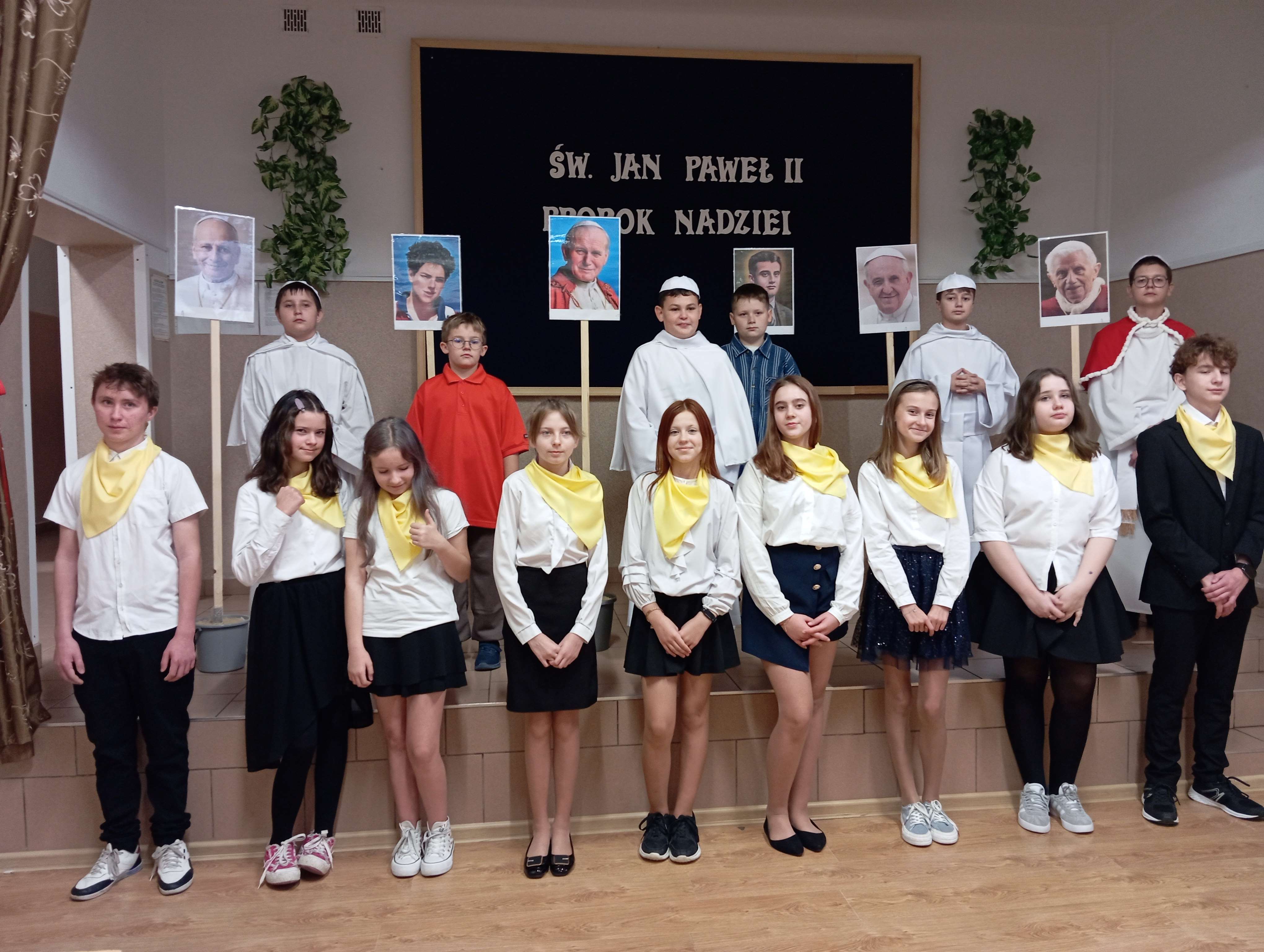 XXV Dzień Papieski w naszej szkole – „Św. Jan Paweł II. Prorok Nadziei”